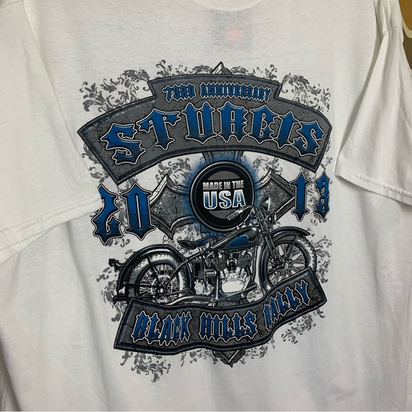 2013 Sturgis Motorcycle Rally Tshirt size 3XL NWT - Picture 3 of 5